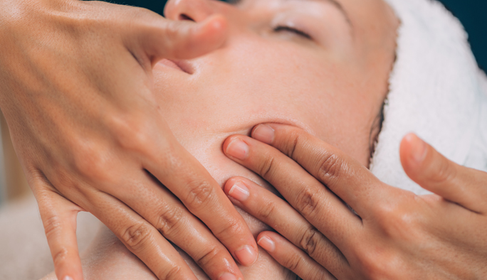 Japanese kobido facial massage